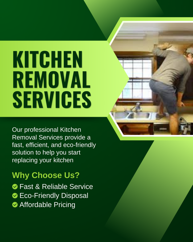 Kitchen removal services