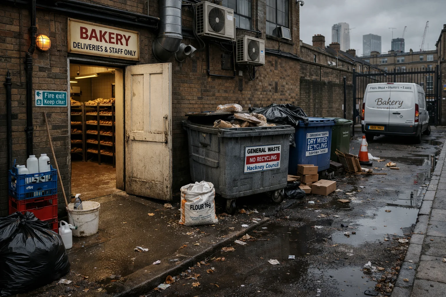 Commercial Waste Clearance Before