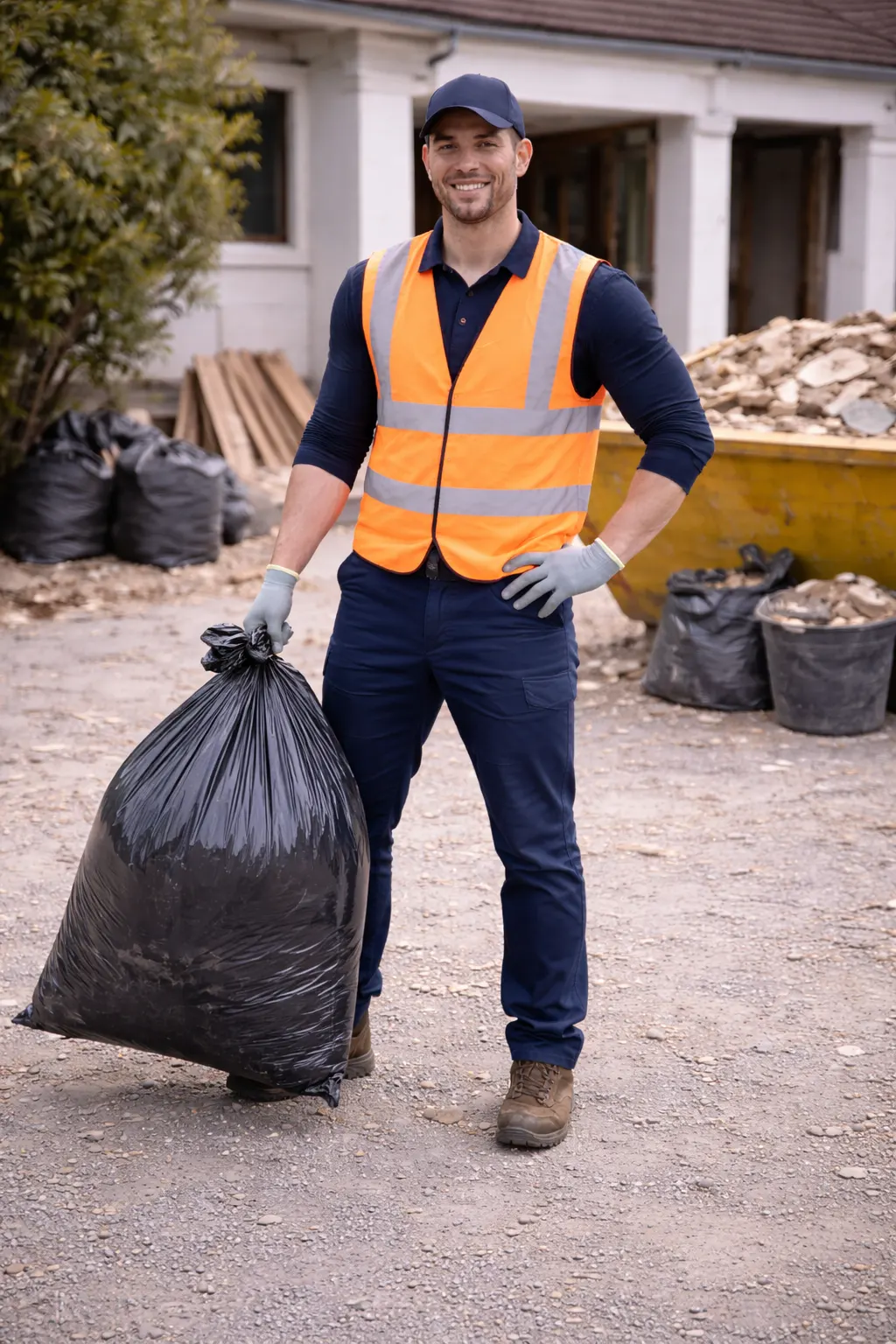 Eco-friendly builders waste removal