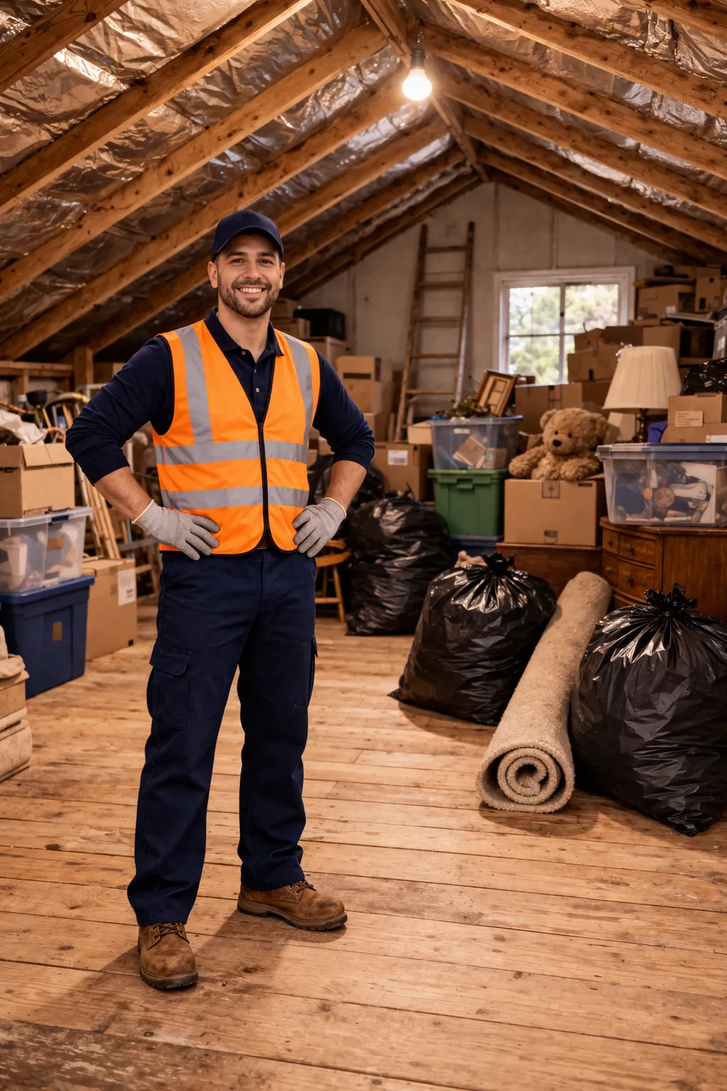 Environmentally Friendly Loft Clearance Service in London