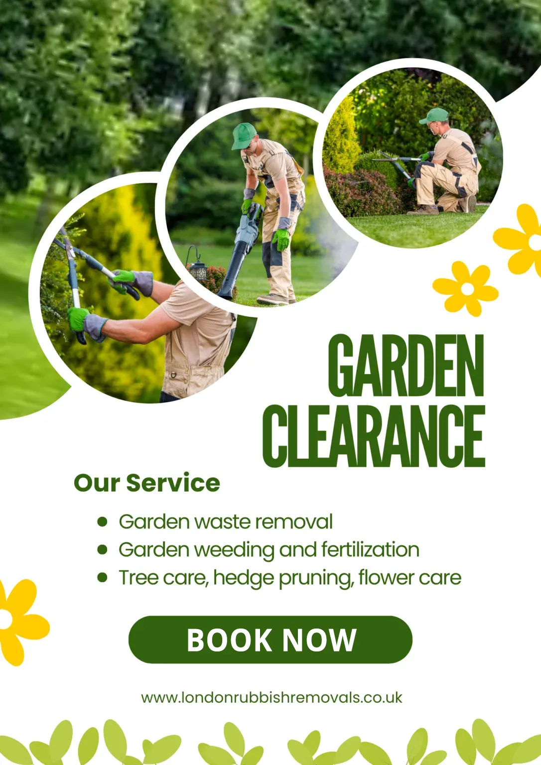 Eco-friendly garden waste removal
