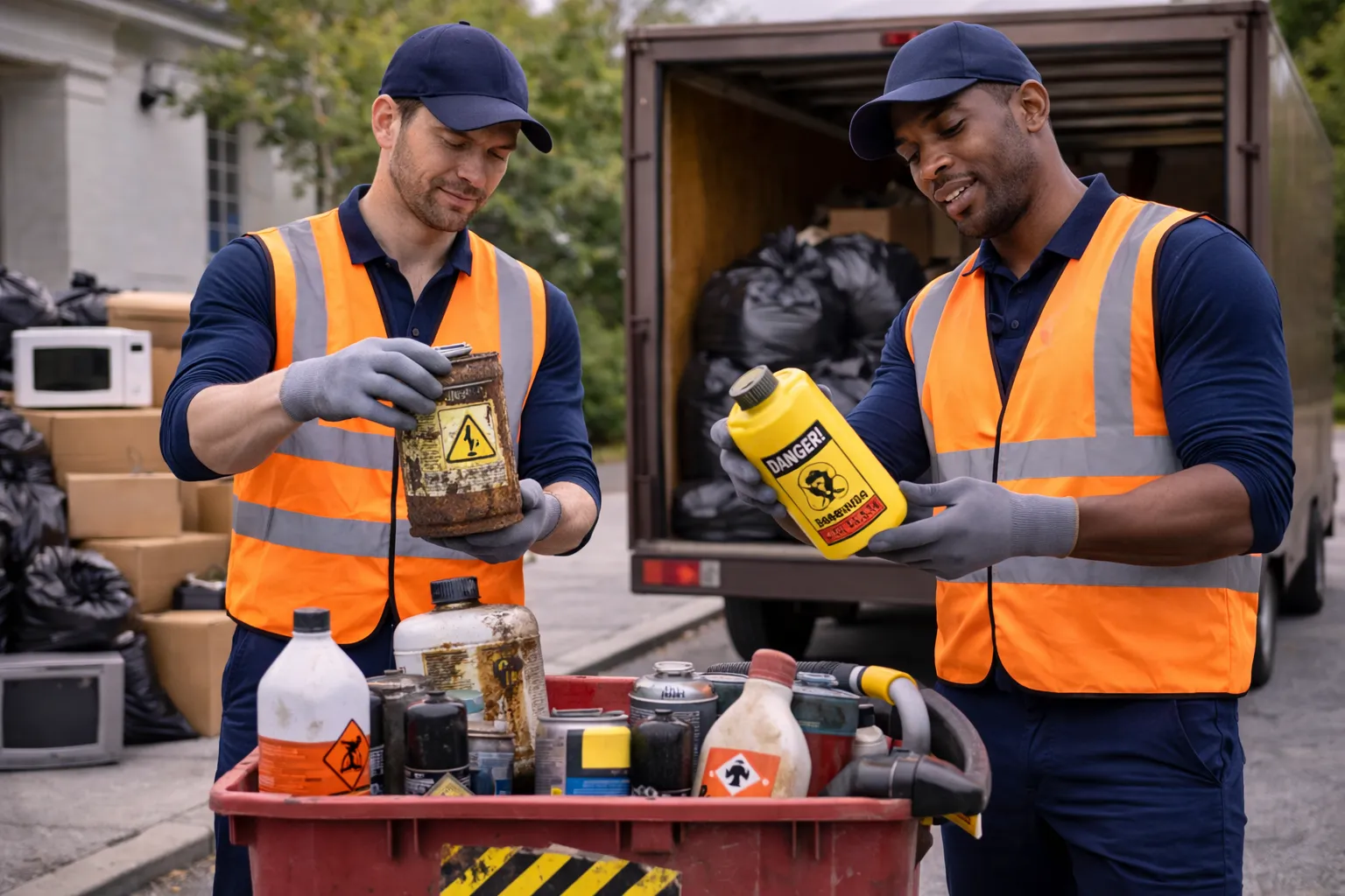 Remove Hazardous Items from Household Waste