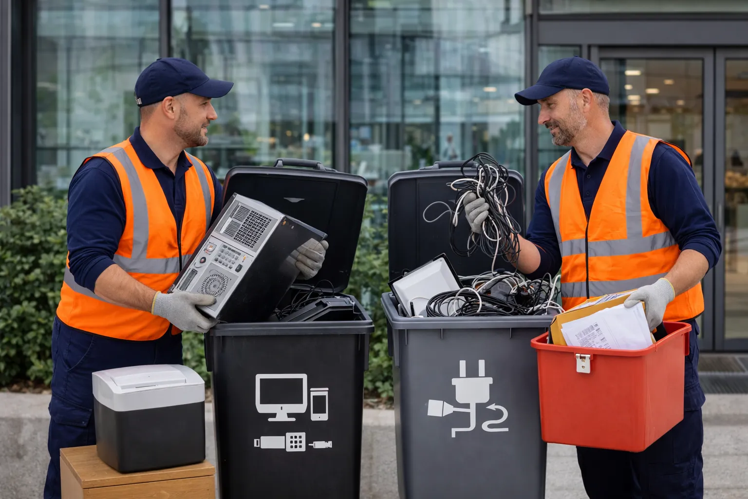 Separate Confidential or Sensitive Office Waste Items