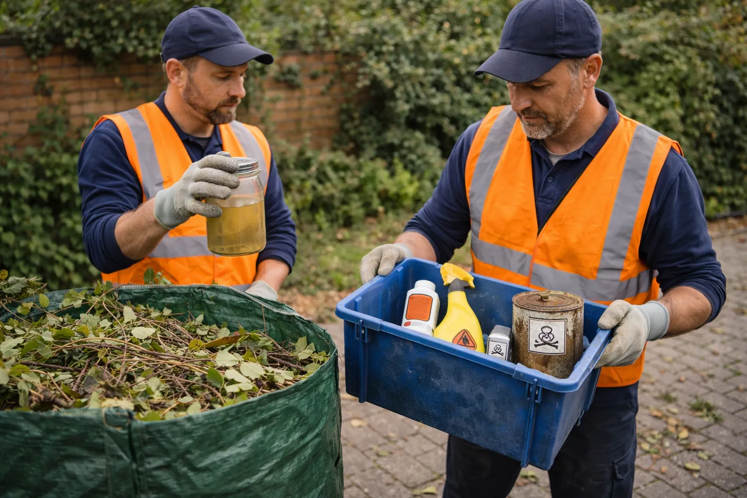 Hazardous Items Removal in Garden Waste