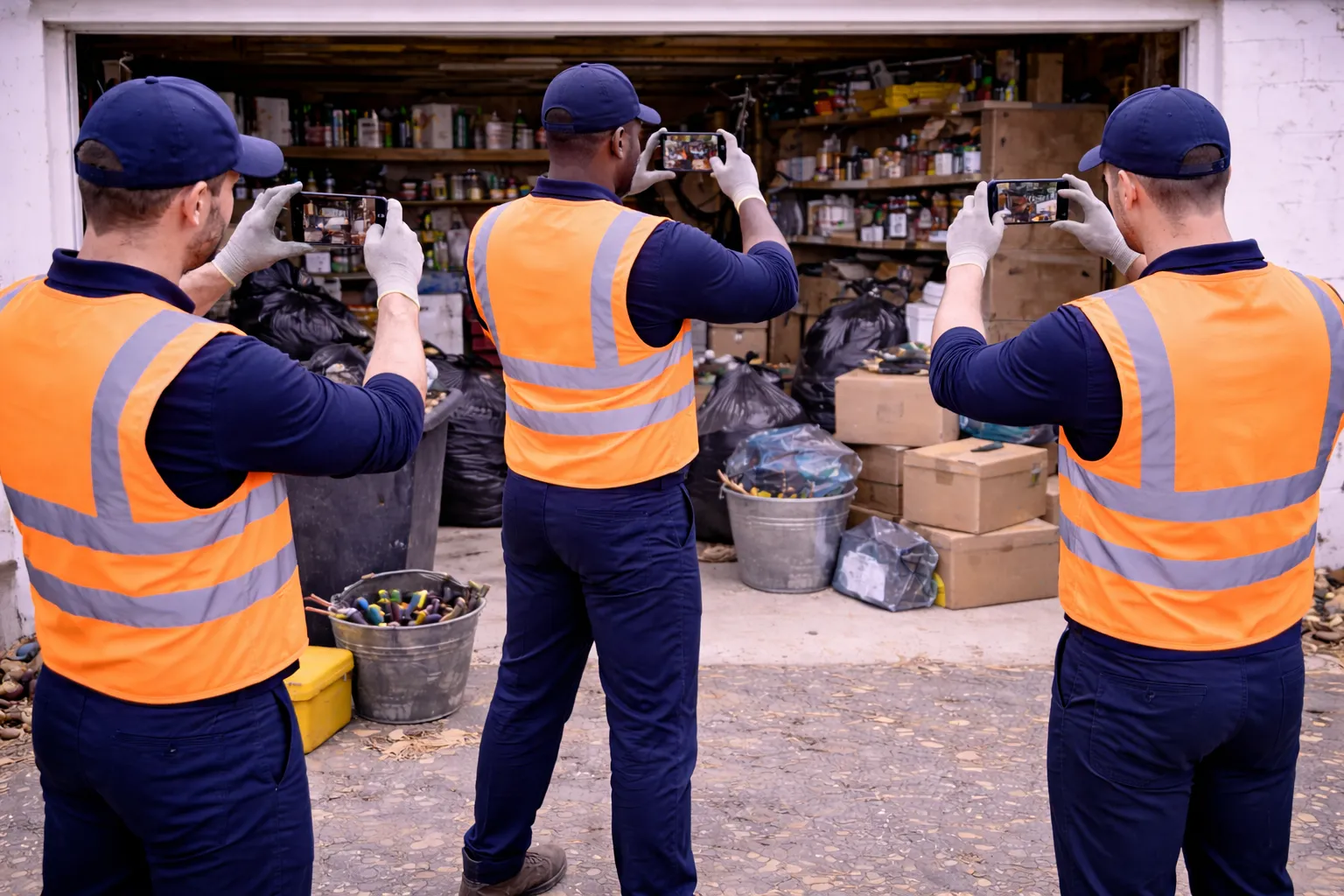 Send Garage Waste Photos for a Quote