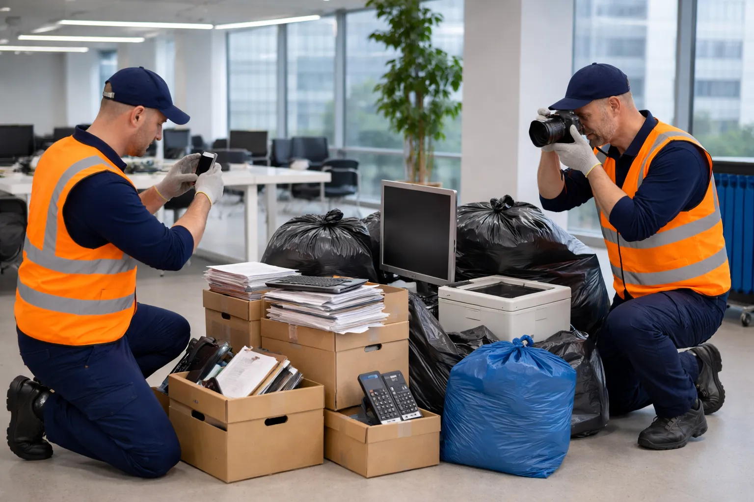 Take Photos of Office Waste for Faster Quote